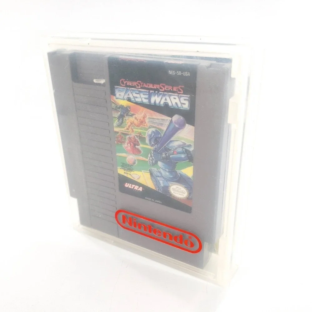 Cyber Stadium Series: BaseWars Nintendo NES Authentic w/ Manual Mint Label Works
